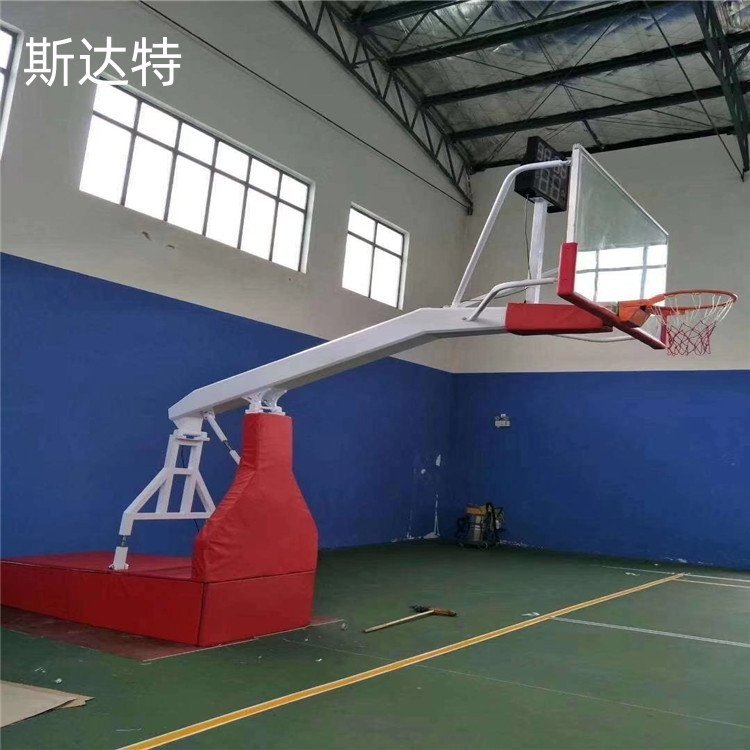 體育館戶外定可移動升降成人籃球架廠家專賣(圖2)